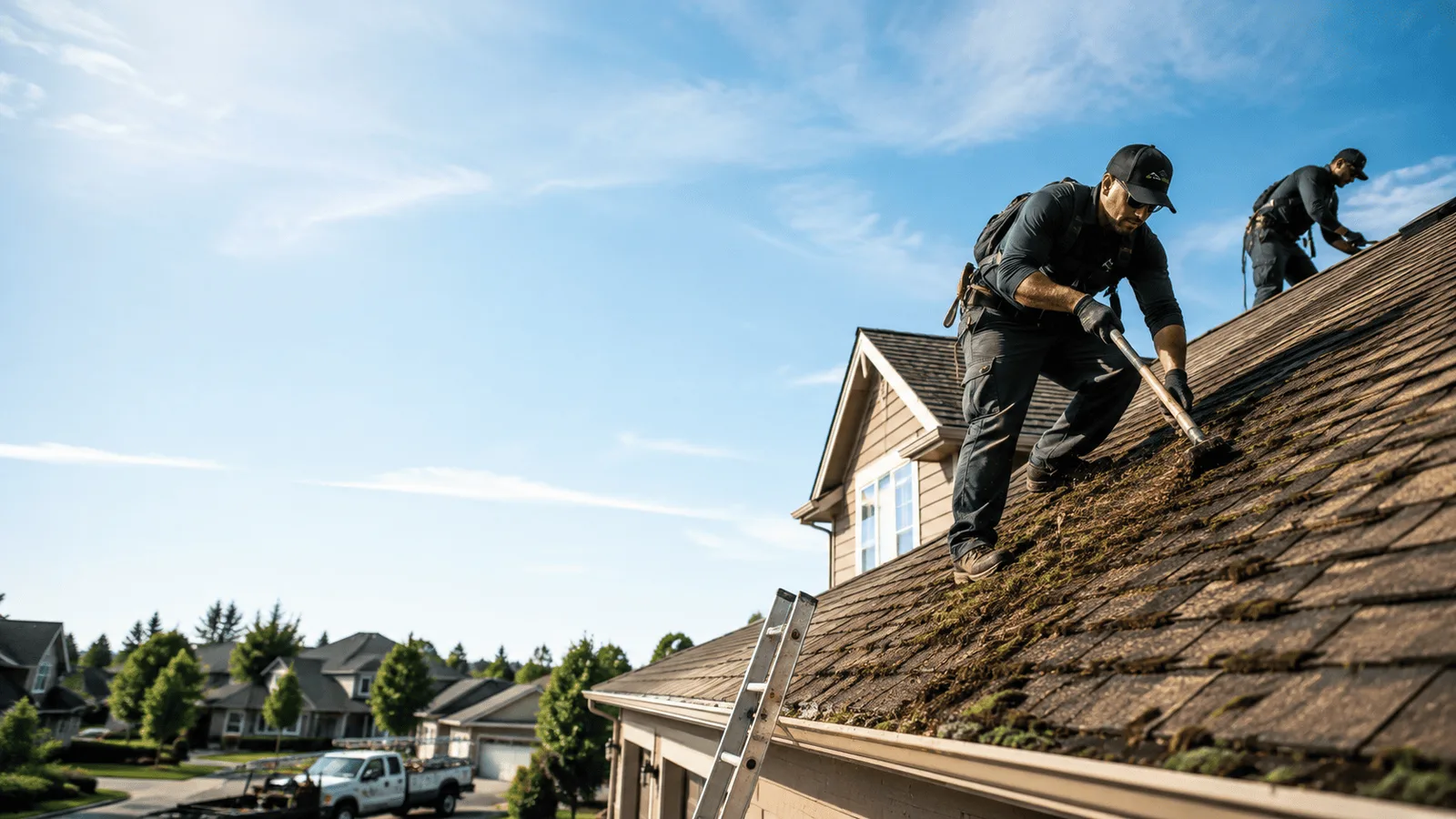 Roof Moss Removal in Rhoadesville, VA near me